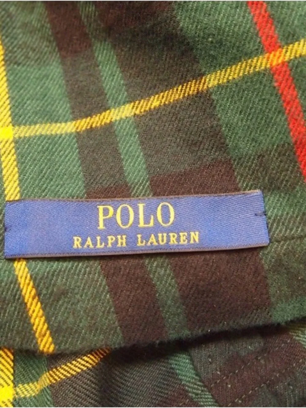 Ralph Lauren Dark Green Plaid Sport Coat with Yellow & Red Windowpane